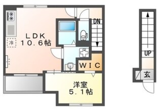 グラシアの物件間取画像